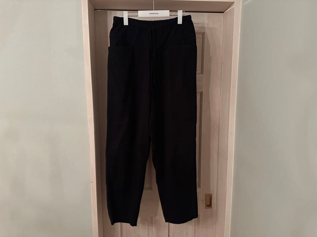 26ss COMOLI コモリ ブラックドリル ジャケット パンツ セットアップ