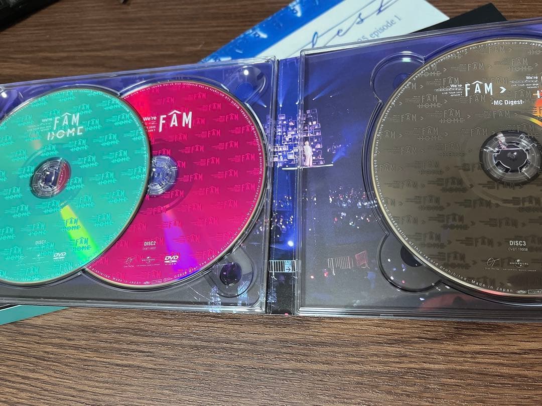 timelesz FAM DOME DVD 初回限定版
