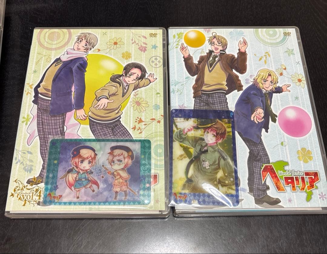 【訳アリ】　ヘタリア　World Series 全巻　特典カードあり