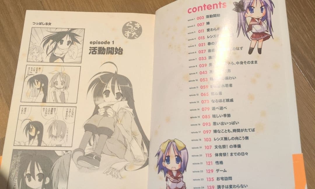 s*p様 らき☆すた 1 美水かがみ サイン入り