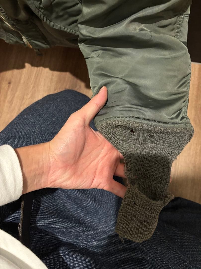 d*7様 alpha industries 1970年製 MA-1 USA 実物