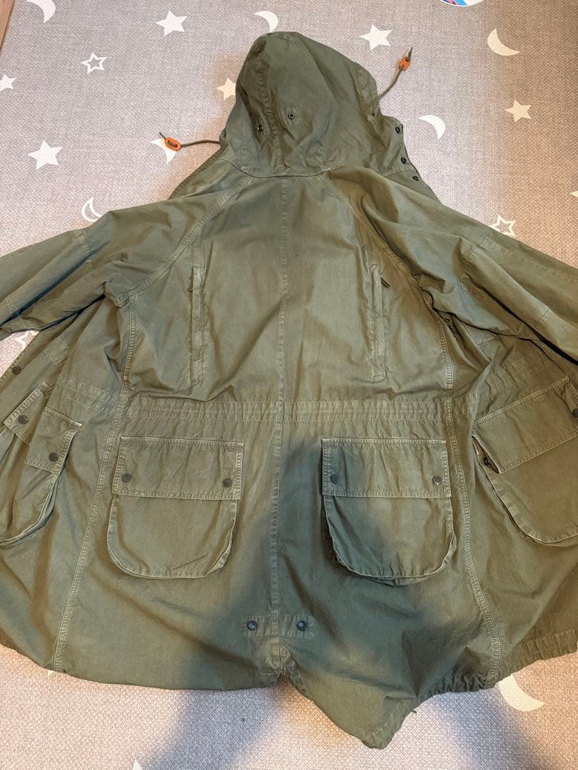 【エンジニアドガーメンツ×バブアー】 Washed Highland Parka