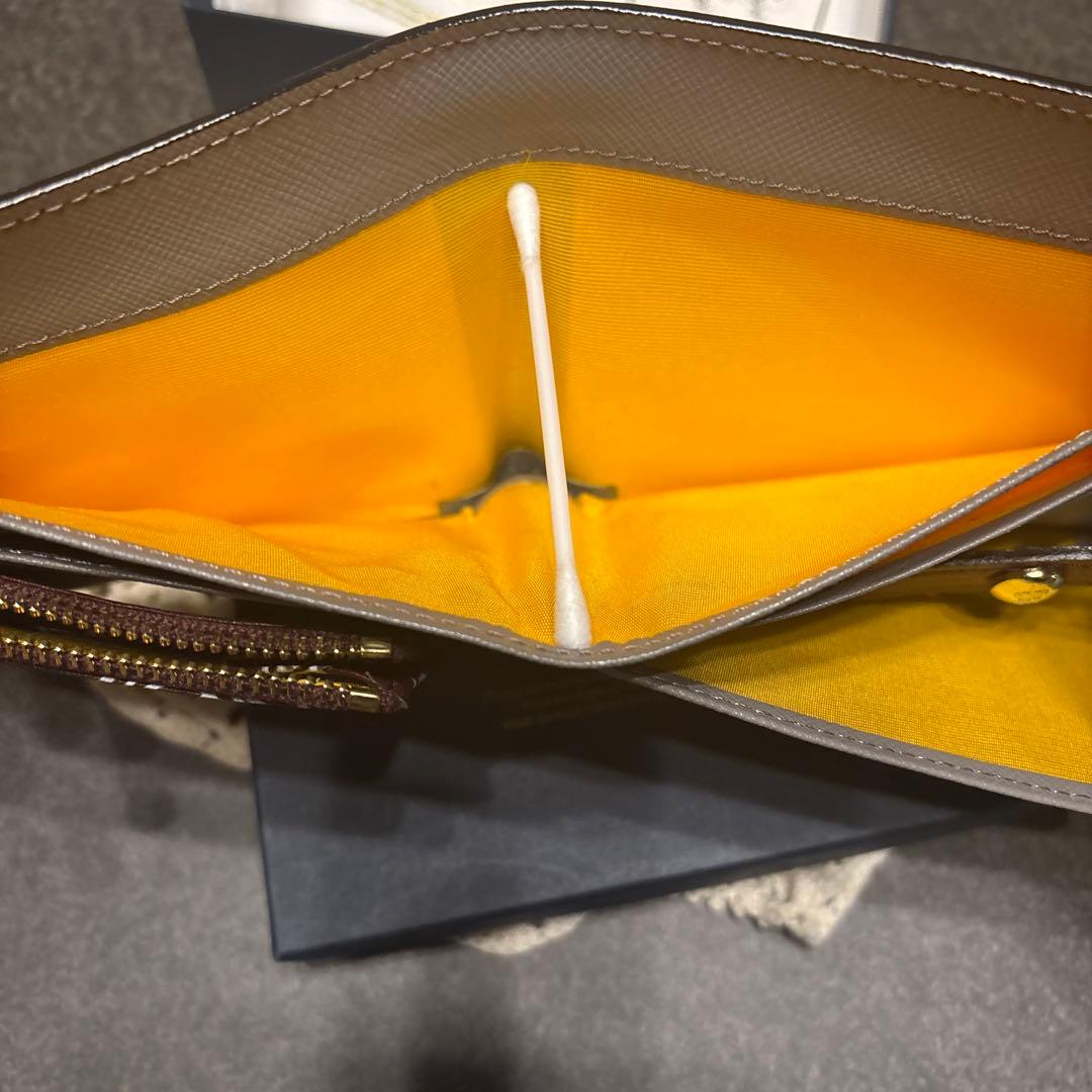 admj 二つ折り財布　HAPPY200%バンダナ柄美品❣️