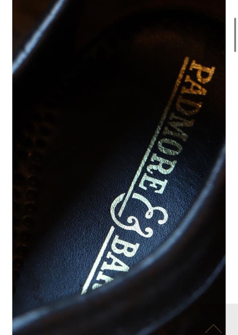 アイルランド製　Padmore & Barnes / WILLOW UK6.0