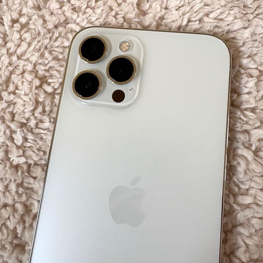 【美品】iPhone12ProMax 256GB シルバー SIMフリー 85%