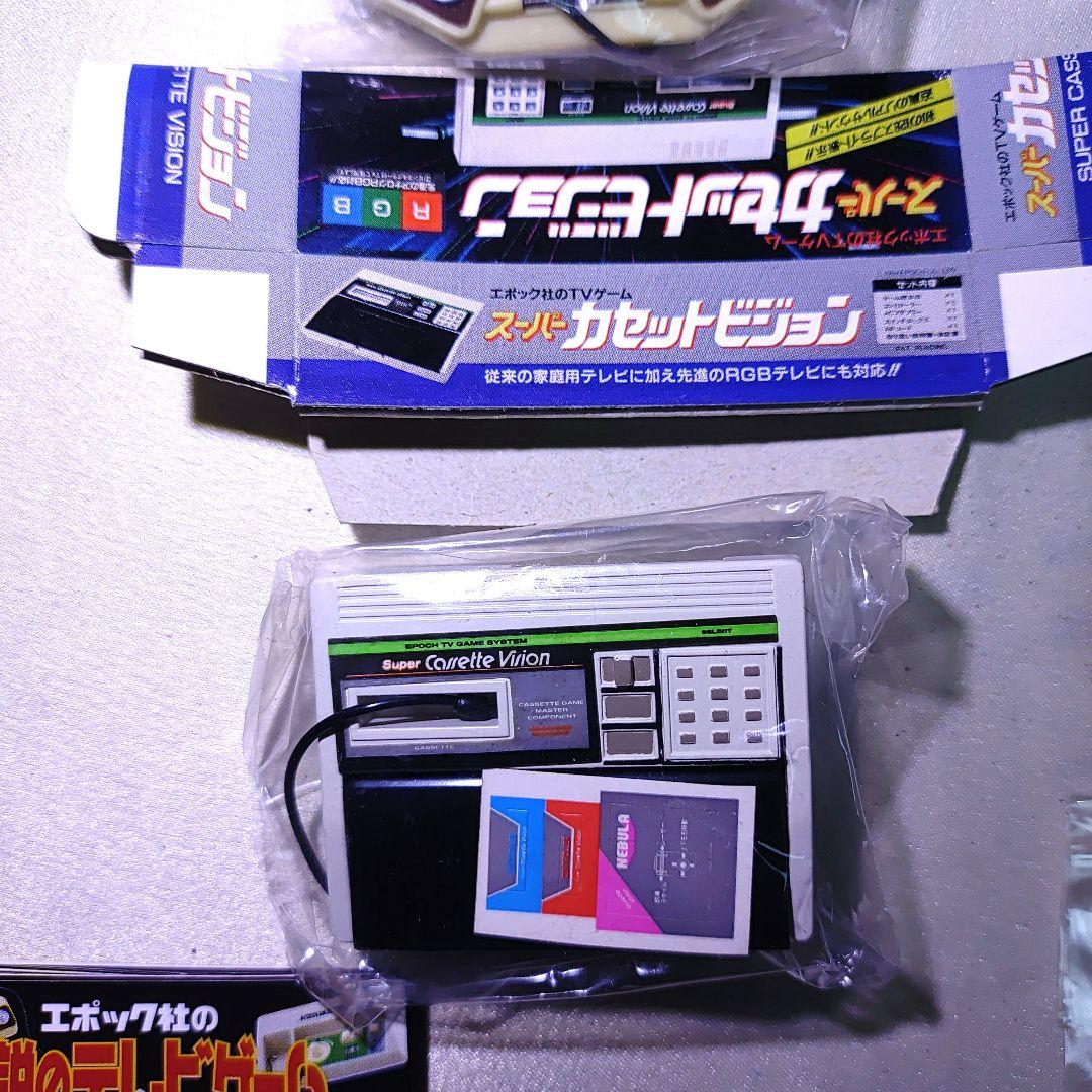 未組立　エポック社の伝説のテレビゲーム　 全7種　ミニフィギュア