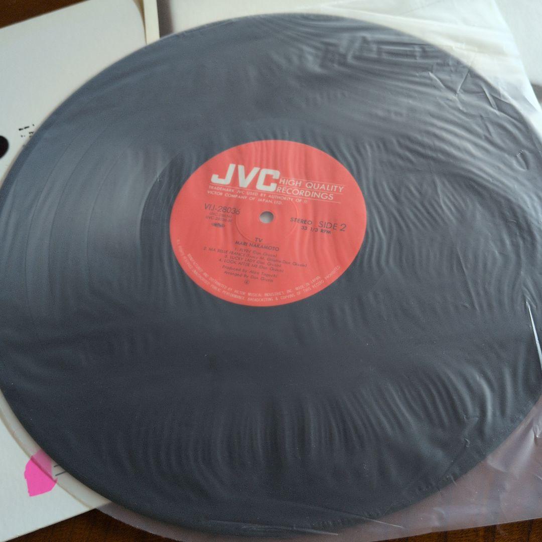 MARI NAKAMOTO TV レコード JVC 高品質