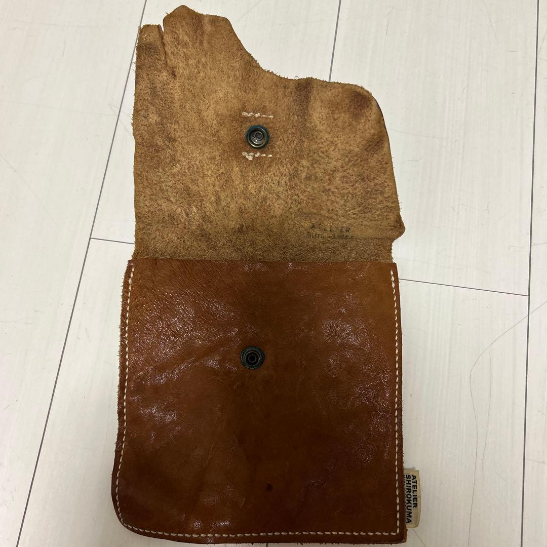 ATELIER SHIROKUMASHA レザーウエストバッグ