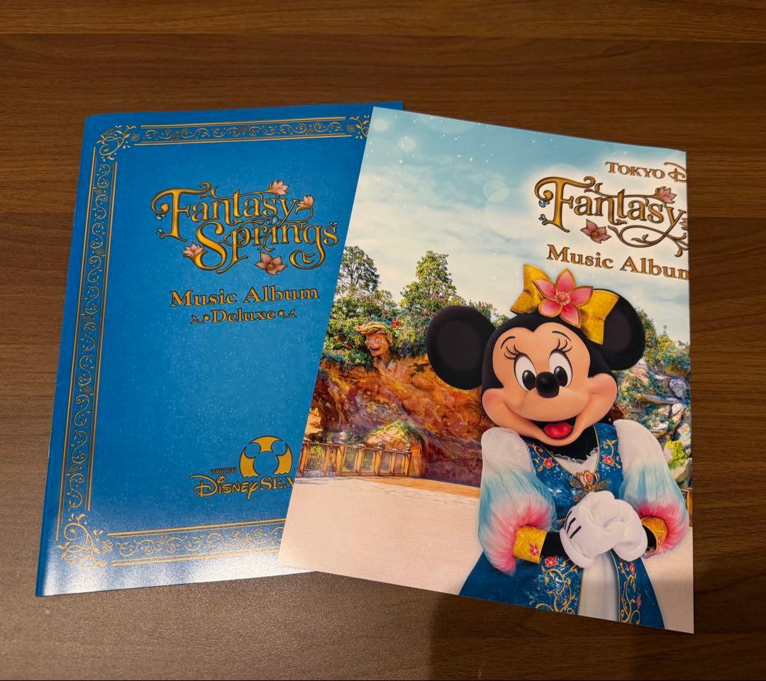 東京ディズニーシー ファンタジースプリングス アルバム デラックス cd