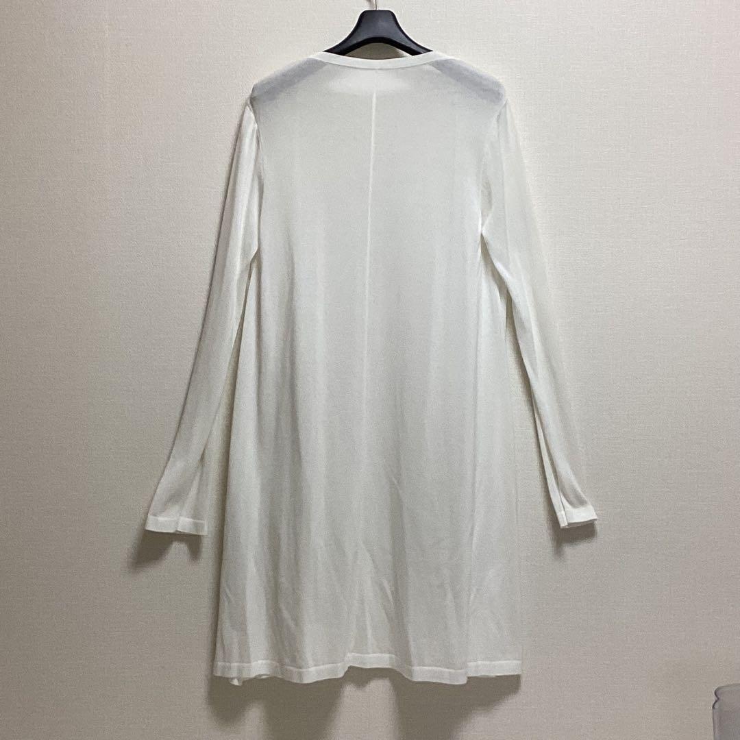 【美品】フォクシー ロングカーディガン 40174 オフホワイト