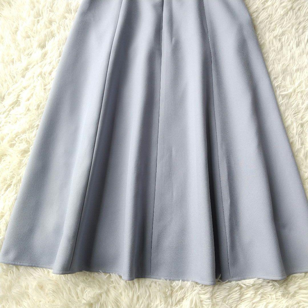 【美品】ANAYI　アナイ ストレッチ カルゼ フレアスカート