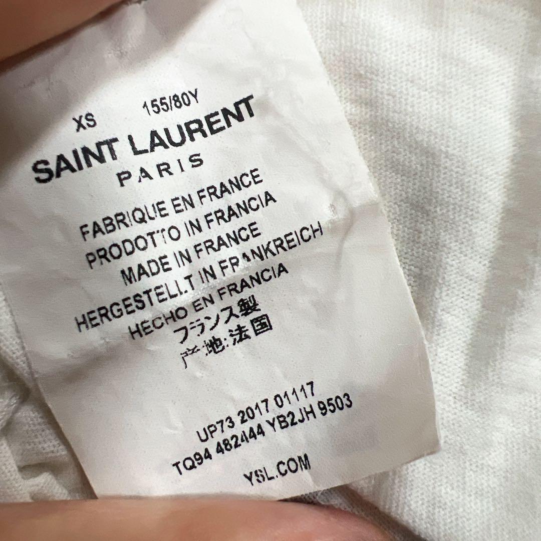 Saint Laurent 正規品 リッププリント Tシャツ 訳あり激安