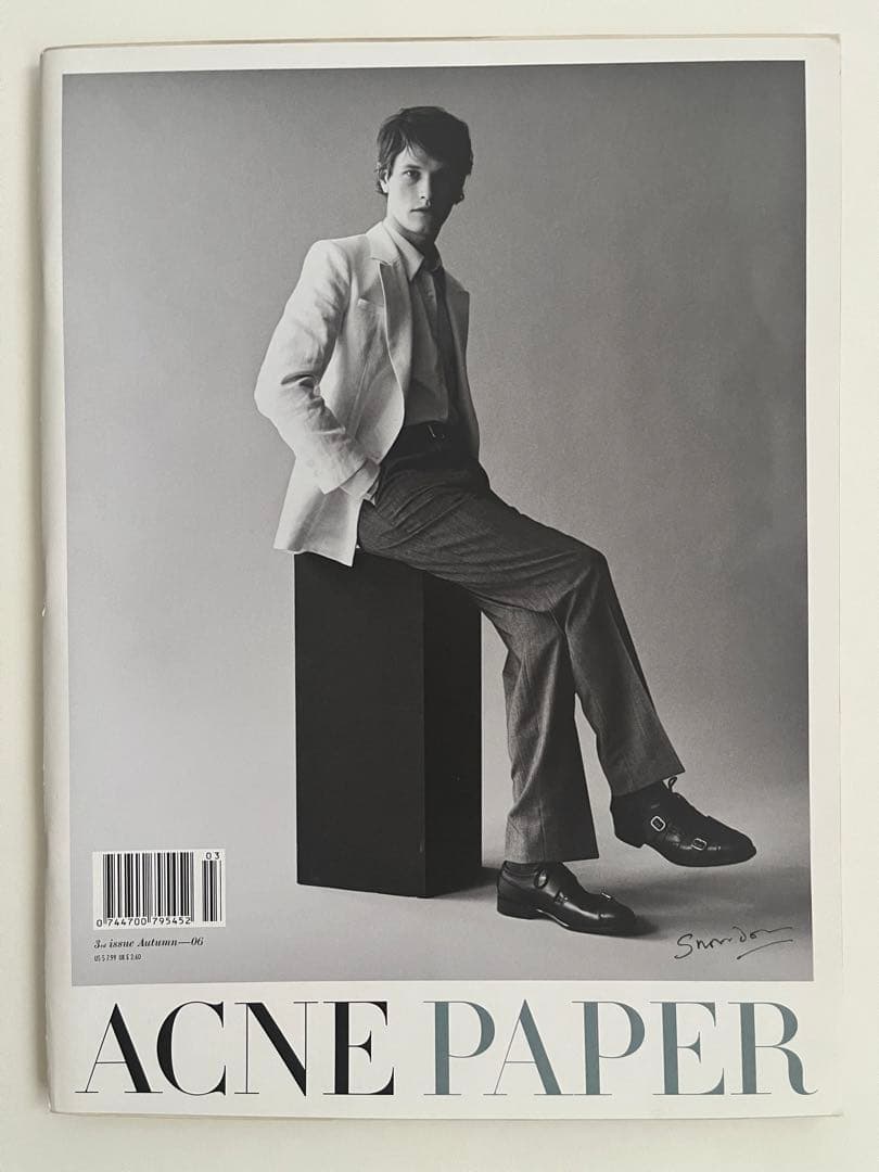 希少　ACNE PAPER issue3/13 2冊セット