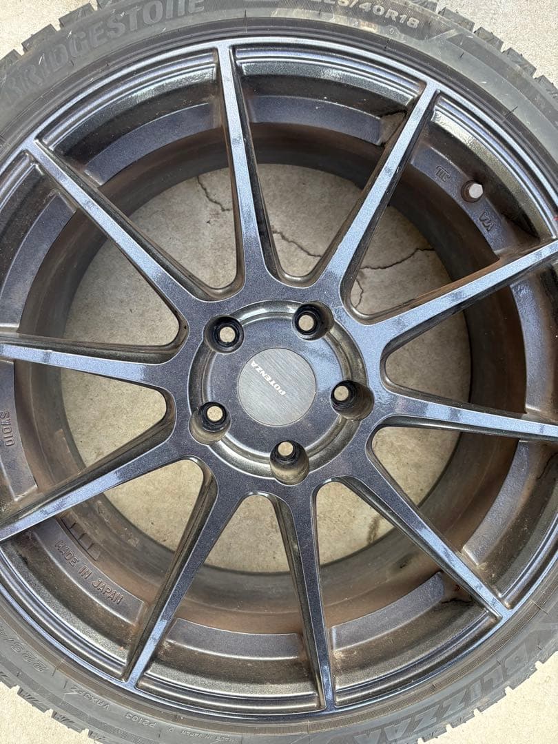 マーさん専用GRヤリスハイパフォーマンスBS VRX3 225/40R18