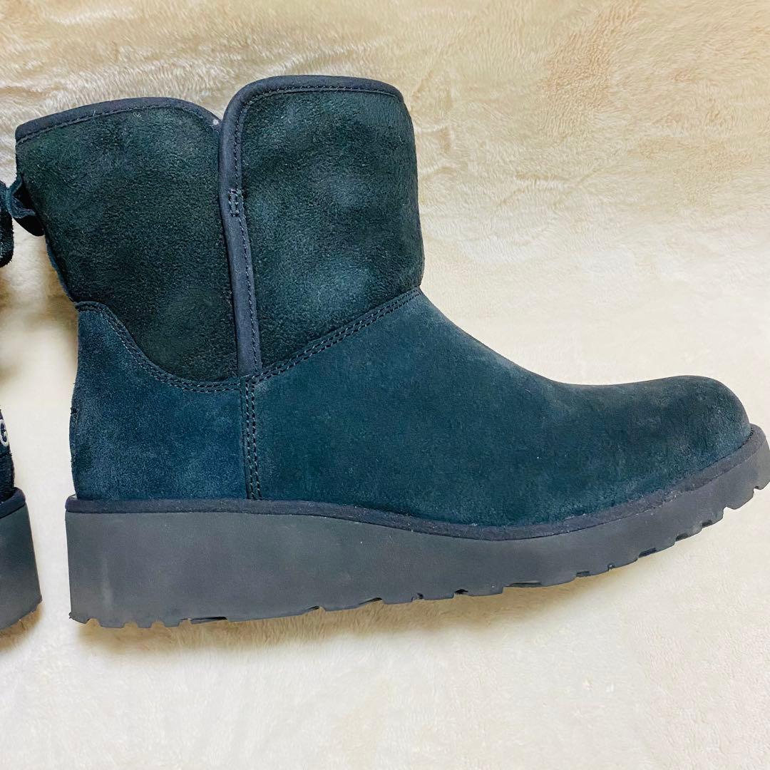 ✨極美品・箱付✨ UGG W KRISTIN 厚底 ブラック ショート ブーツ