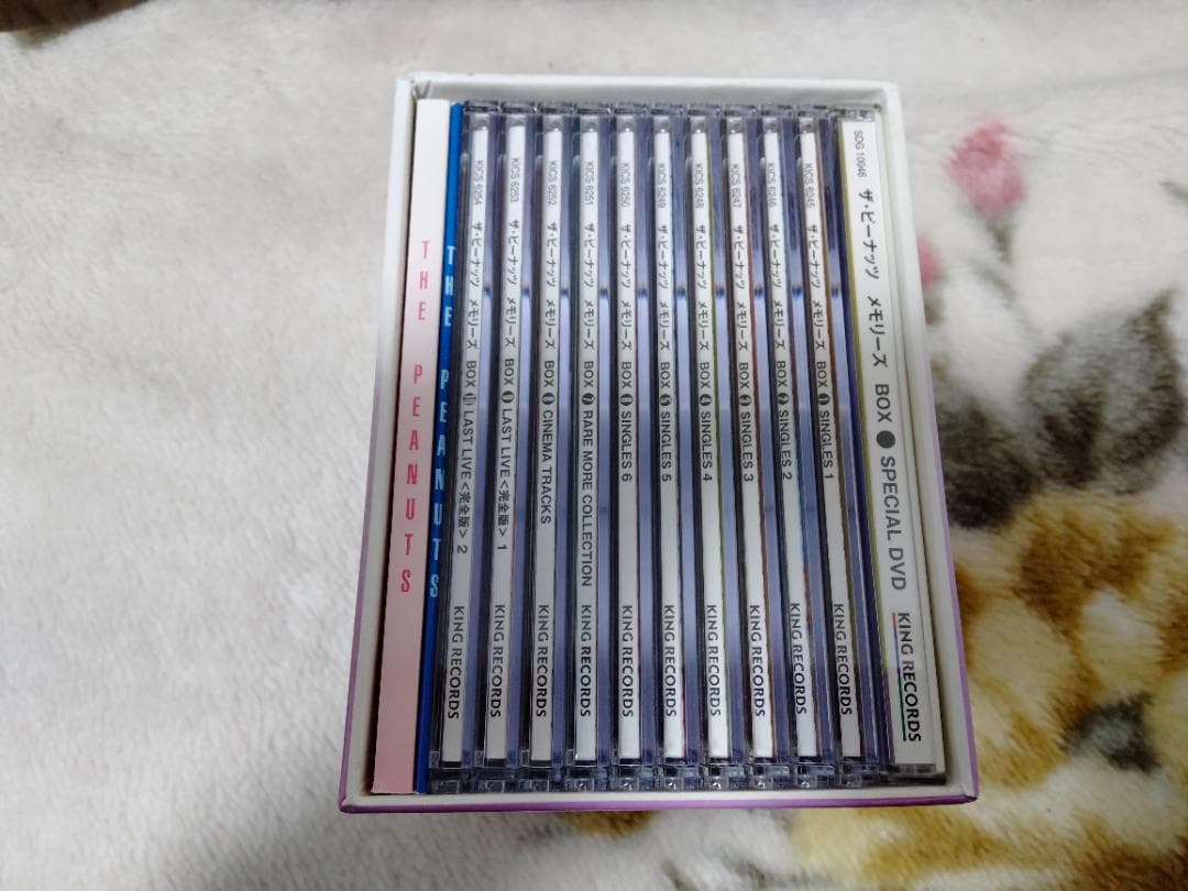 10CD+1DVD　ザ・ピーナッツ / メモリーズBOX