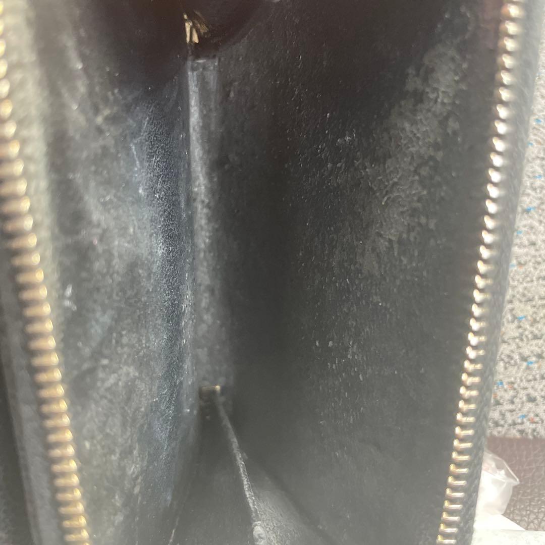 YSL ブラック キルティング 二つ折り財布