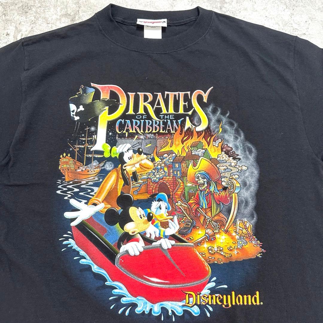 美品 90s USA製 パイレーツオブカリビアン Disney ディズニー