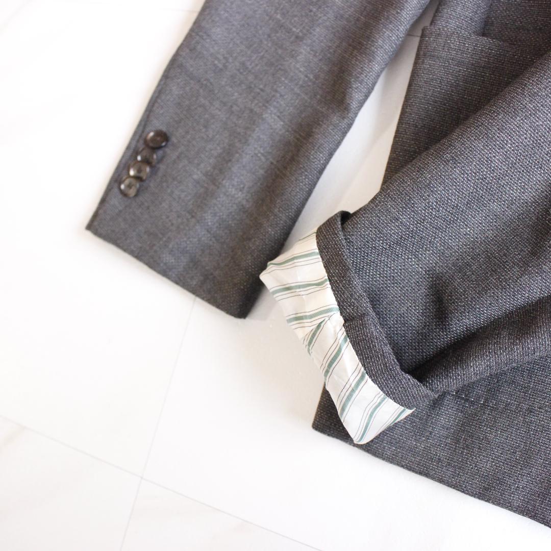 BARNEYS NEW YORK カノニコテーラードジャケット Lサイズ グレー