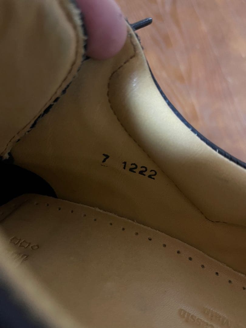 PARABOOT パラブーツ THIERS ティエールUK7 25.5センチ