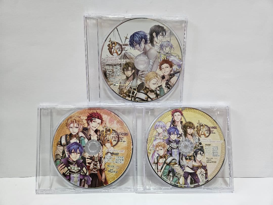 Princess Arthur Switchソフト特装版、CD4枚