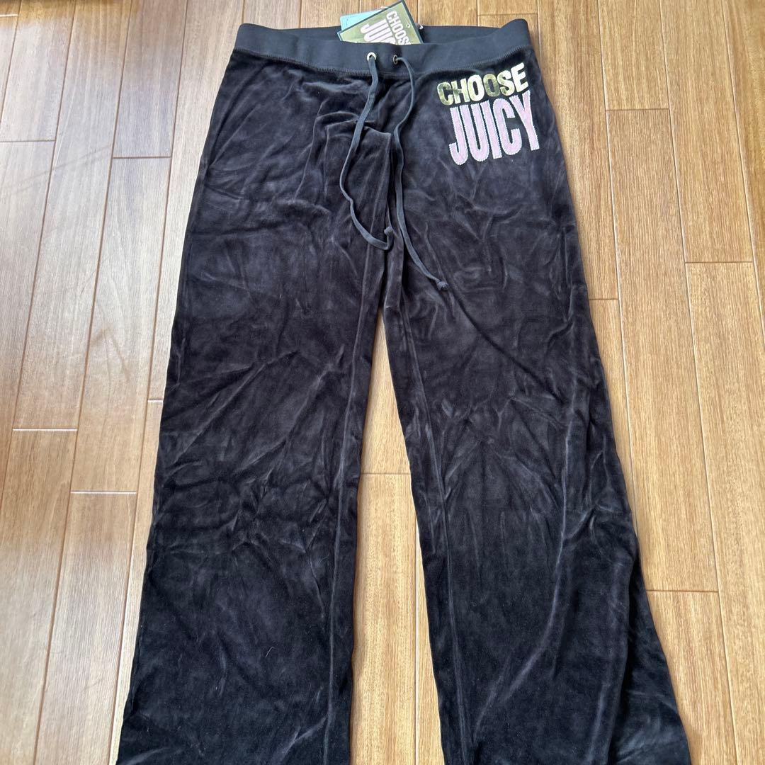 【新品未使用】Juicy Couture フード付きルームウェア ダークブラウン