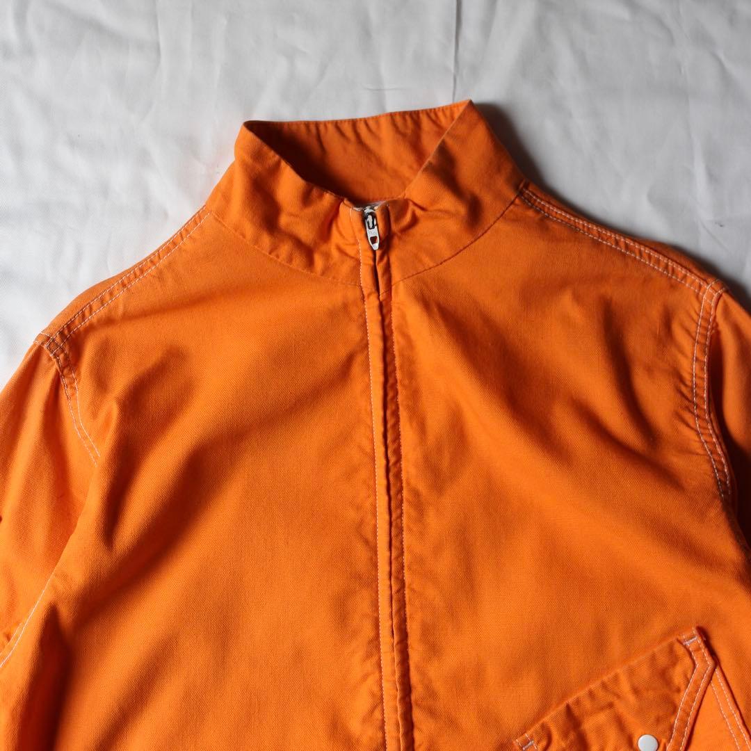 珍品 70s White Stag オレンジ コットン ジップアップジャケット