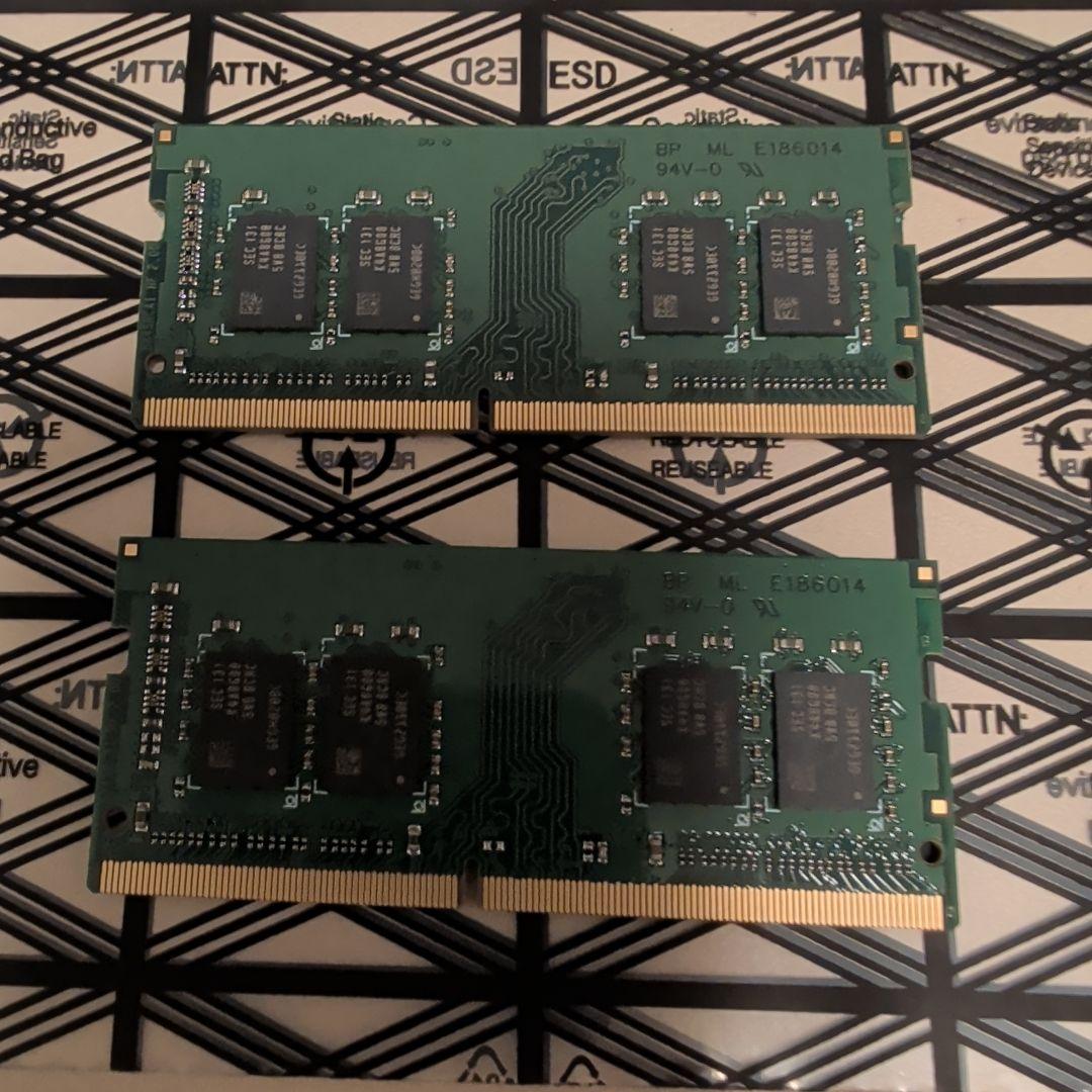 8GB DDR4 2400 SODIMM メモリ　2枚