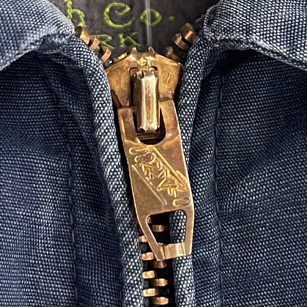 40s 50s アバクロ ジップジャケット ヴィンテージ 古着 US デザイン