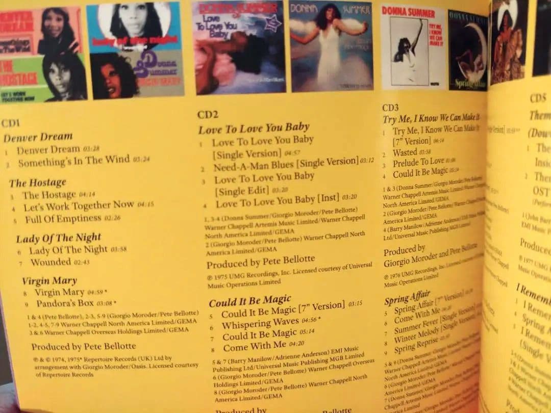 ●40枚組 CD-BOX Summer Time ドナ・サマー Donna