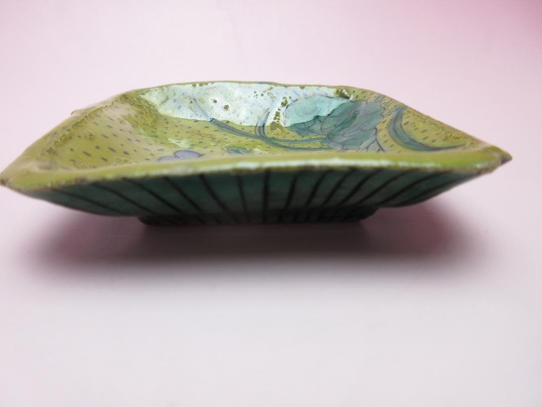 時代 豆皿 赤絵 青手 染付 3枚セット　71017