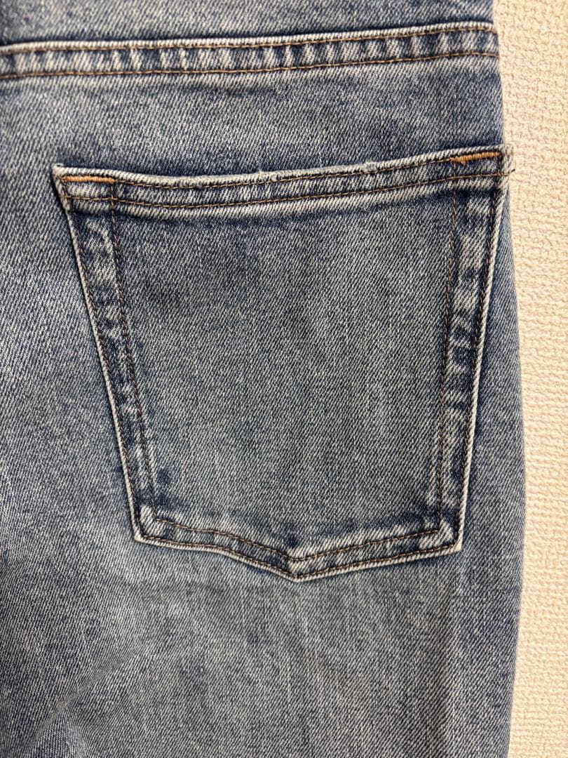 【anuans】Wide leg denim/ワイドレッグデニム