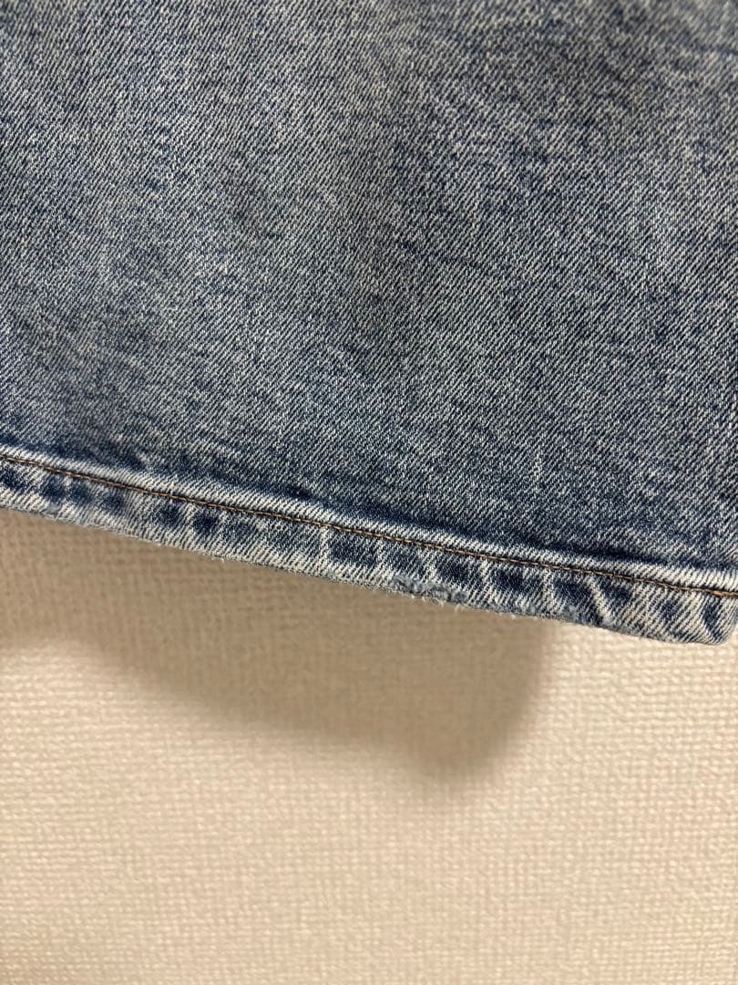 【anuans】Wide leg denim/ワイドレッグデニム