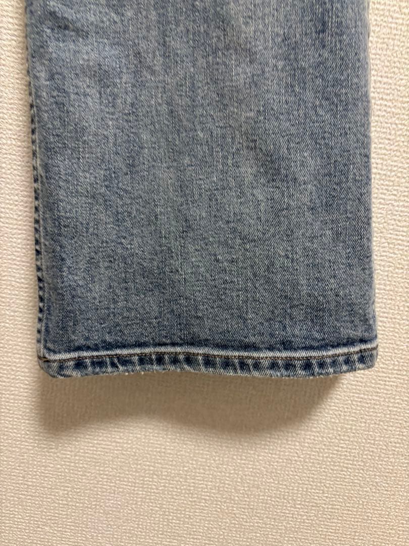 【anuans】Wide leg denim/ワイドレッグデニム