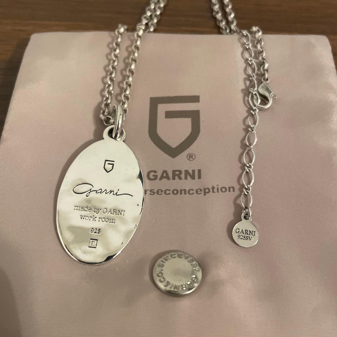 GARNI ガルニ　シルバープレートネックレス