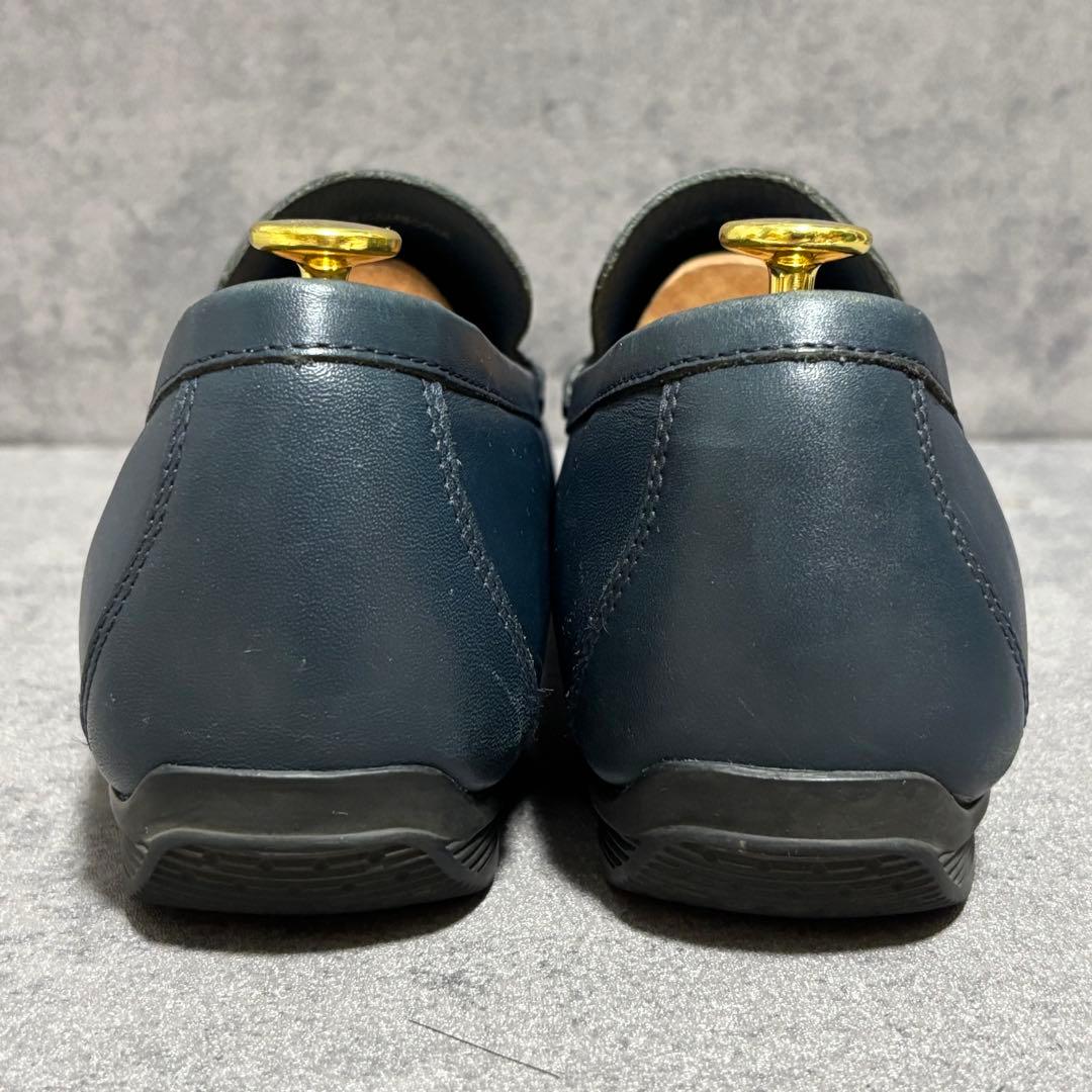 極美品　リーガル　ドライビングシューズ　ローファー　ネイビー　56hr　1916