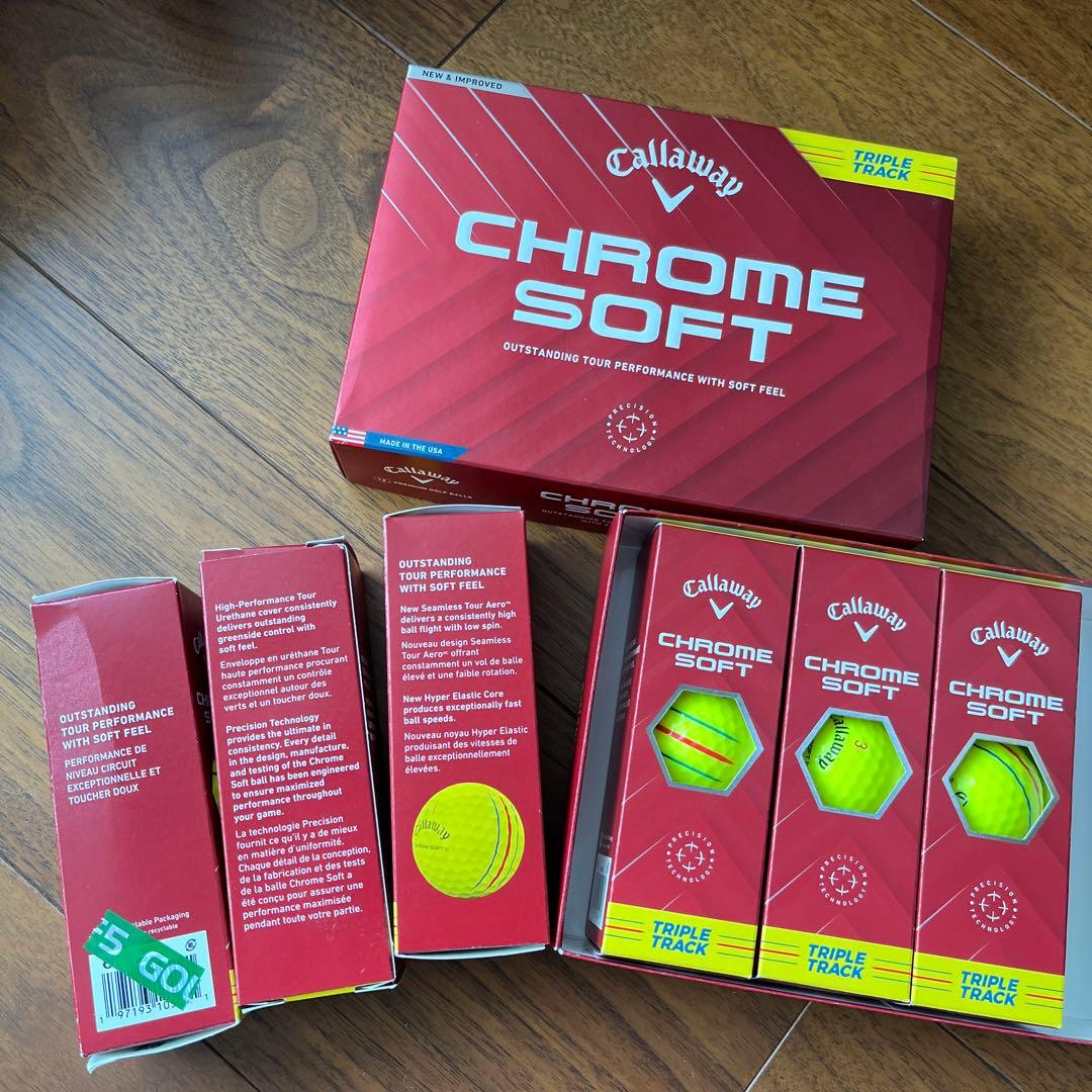 Callaway CHROME SOFT ゴルフボール