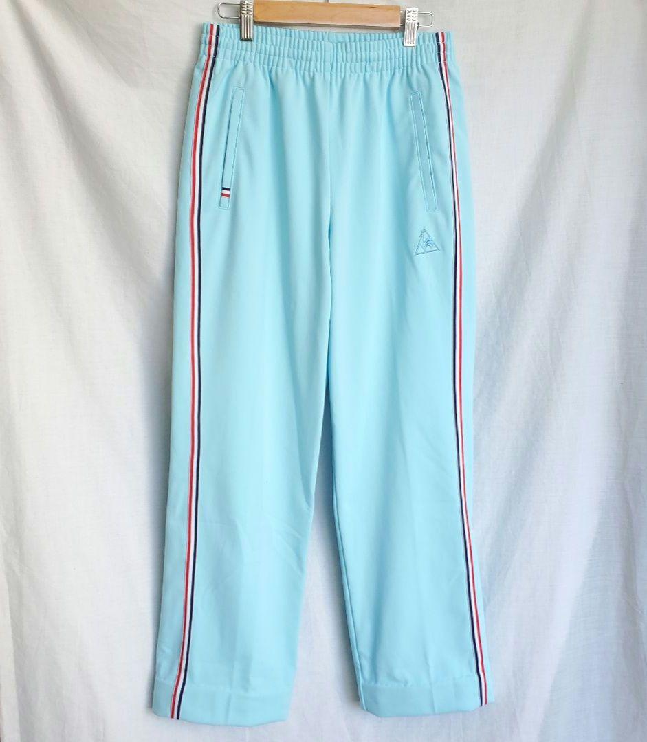 ルコック ジャージパンツ le coq sportif トラックパンツ 水色