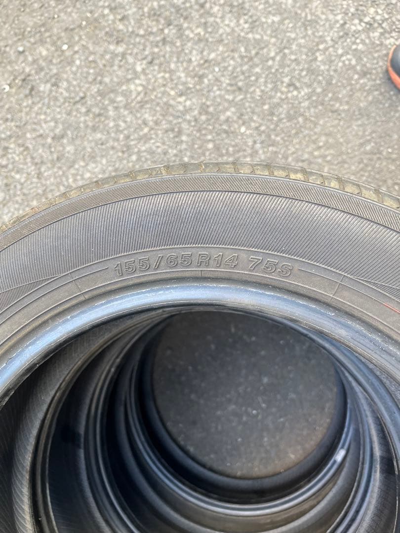 155/65R14ヨコハマタイヤ◆ 4本セット 2022年製　送料込み