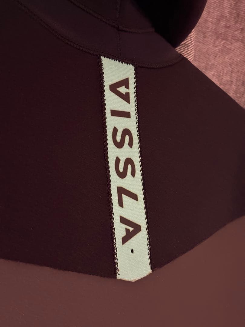 【中古美品】VISSLA ウェットスーツ フード付き セミドライ メンズ