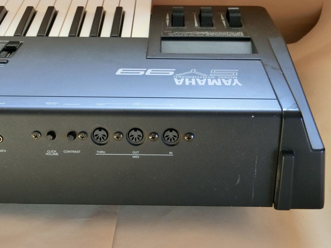 YAMAHA SY99 76鍵シンセサイザー FM ＋ PCM