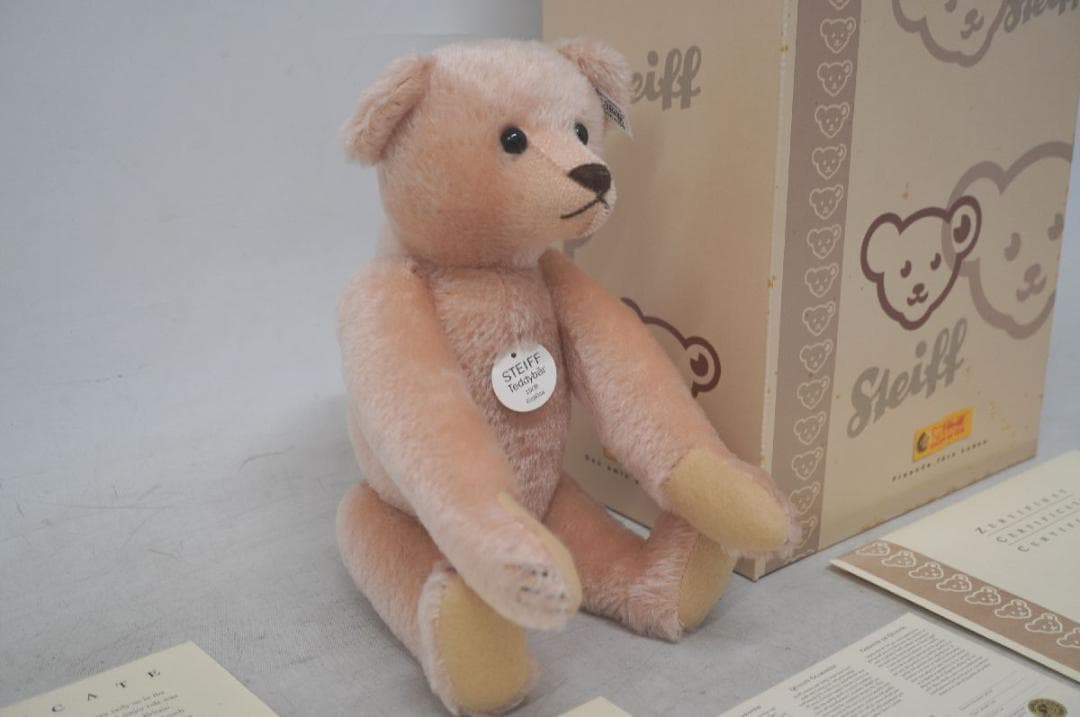 【M02-15】 Steiff シュタイフ レプリカ 1908 テディベア