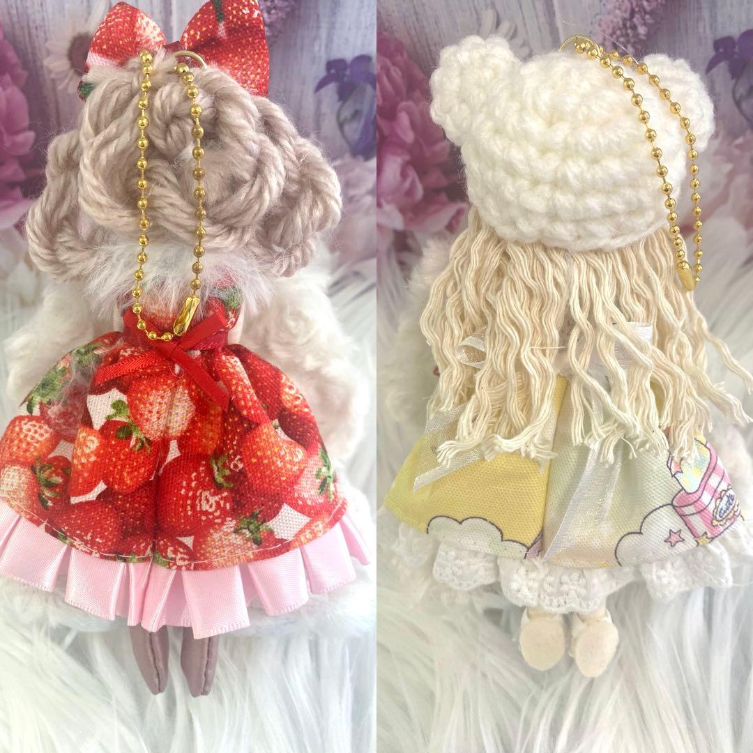 HAPIKO_U ✿さん専用❤️2点❤️ドールチャーム❤️ハンドメイド