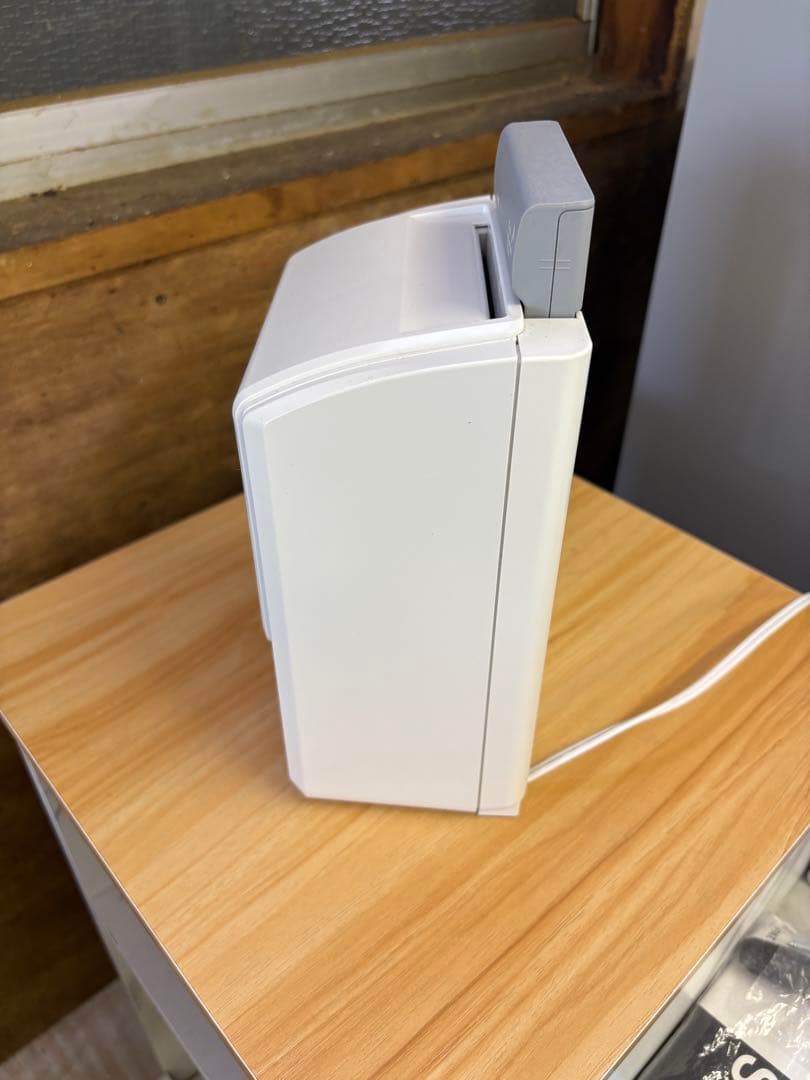 マックス 電子タイムレコーダー 電波時計付き ER-80SUW ホワイト
