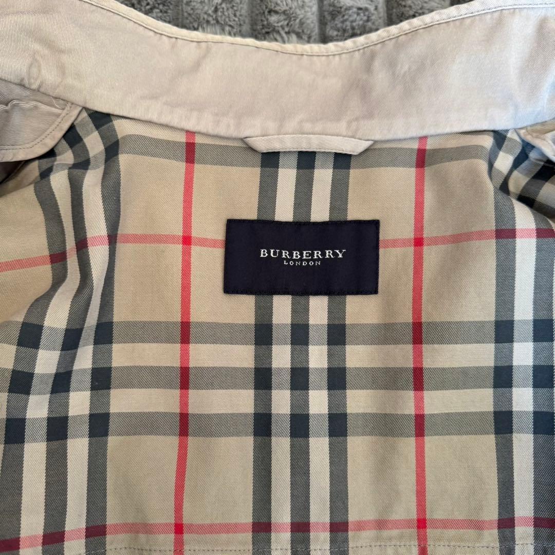美品 BURBERRY LONDON バーバリー ミリタリー風 ジャケット L