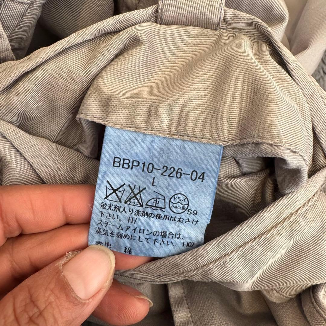 美品 BURBERRY LONDON バーバリー ミリタリー風 ジャケット L