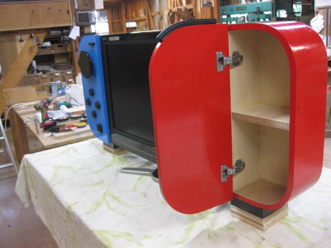 任天堂　switch風　テレビ台