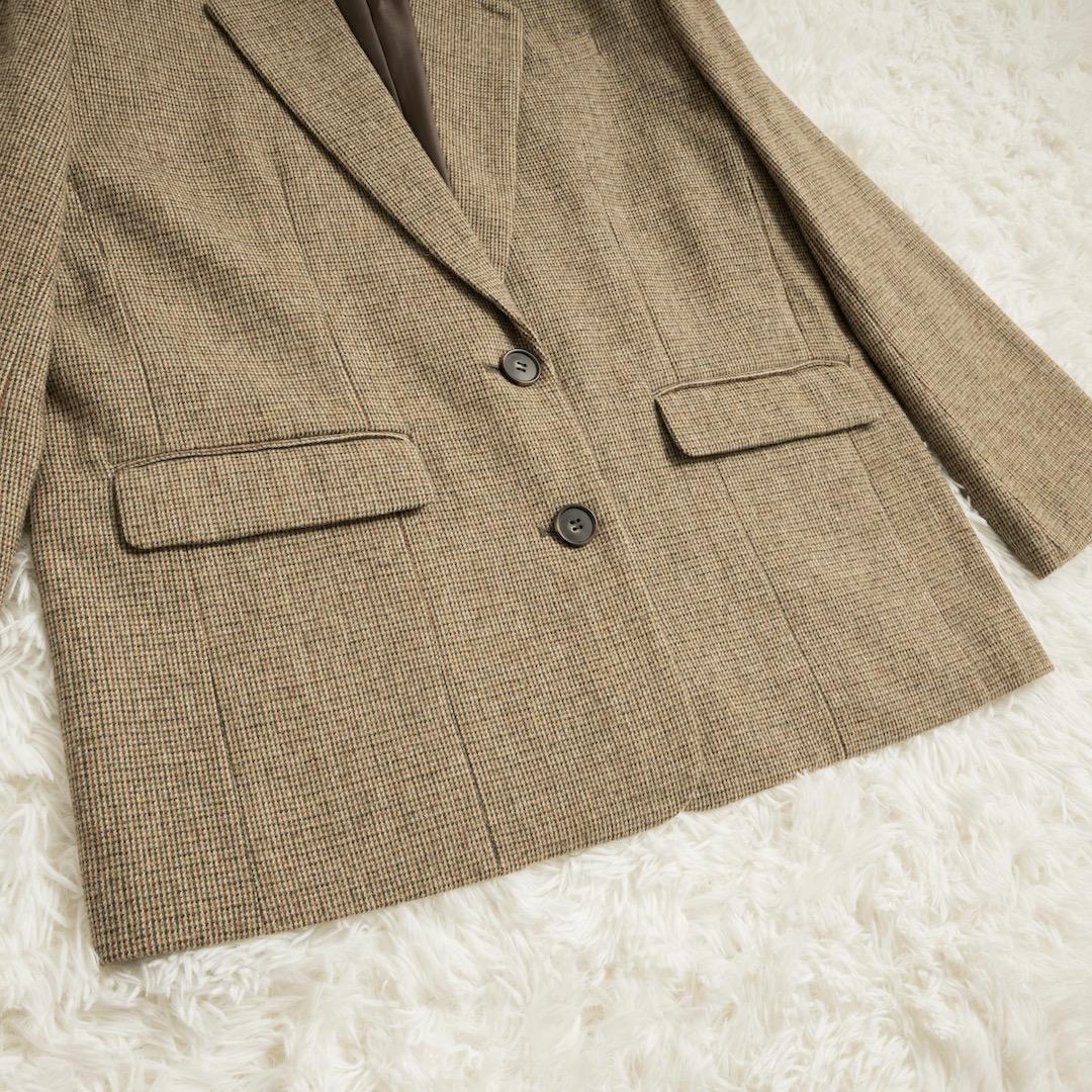 未使用 ETRE TOKYO 25AW チェックツィードテーラージャケット S