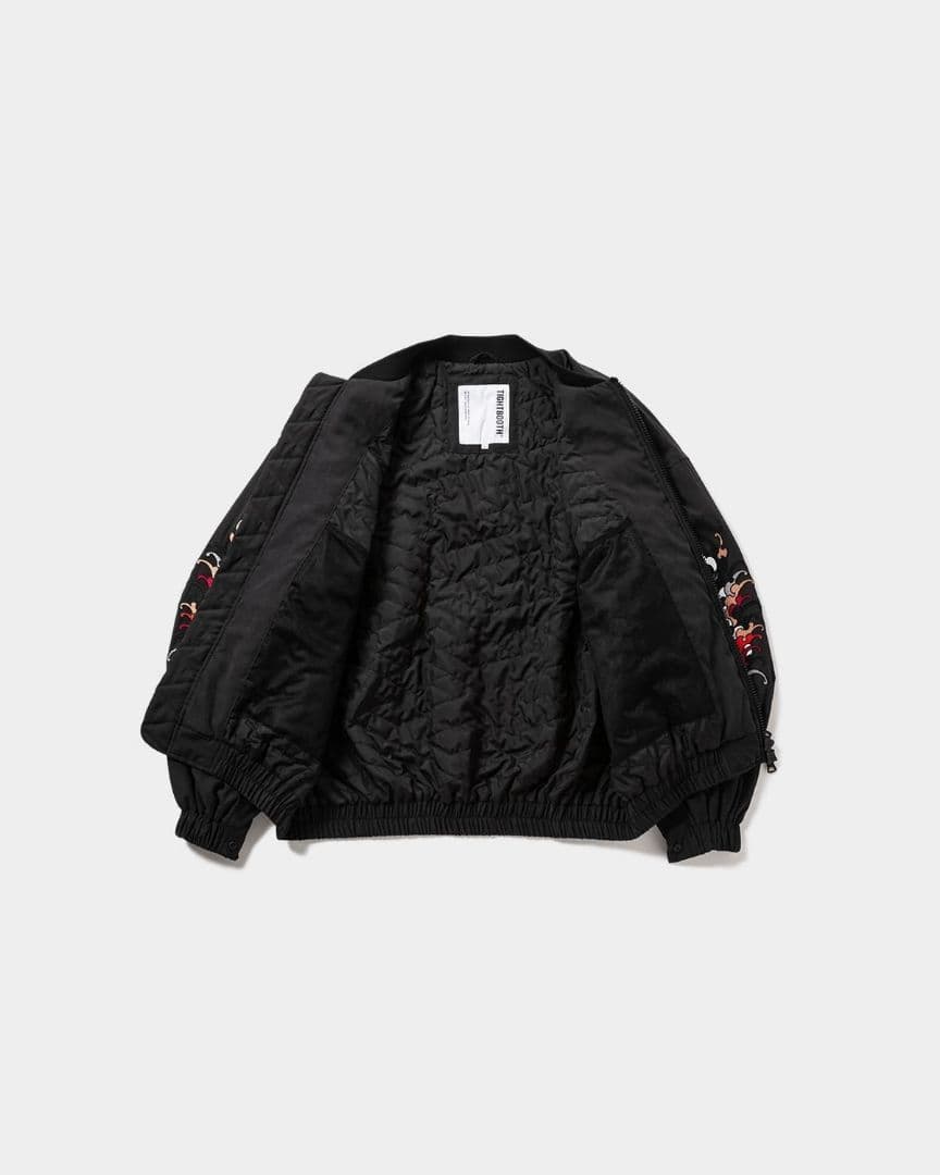 ジャケット・アウター tightbooth brain drop ma-1 Black M size