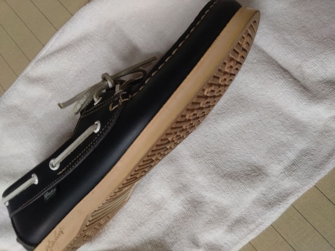 パラブーツネイビーデッキシューズ　27cm